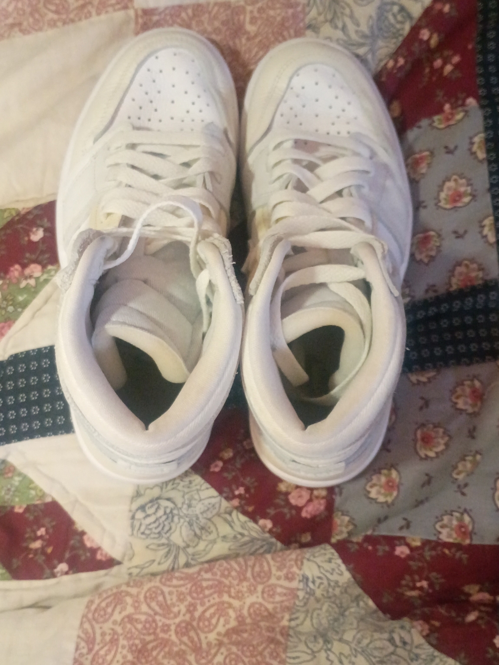 Men's High-Top White Athletic Sneakers